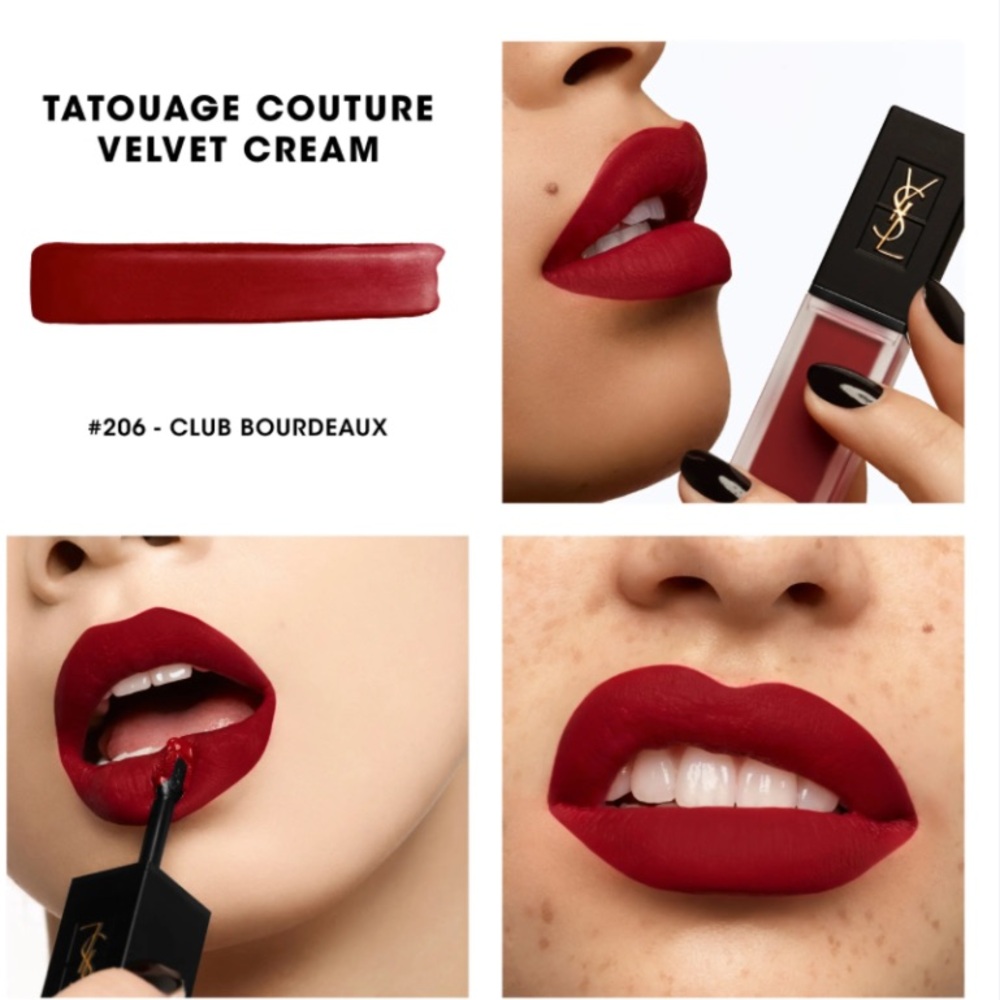 Yves Saint Laurent Tatouage Couture Velvet Cream - Luxurious Gold shade 206